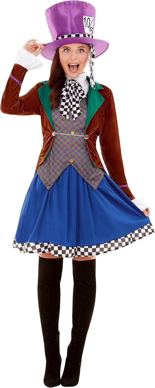 Detalle 2 de Smiffys Miss Chapelier costume 85,7 cm đ