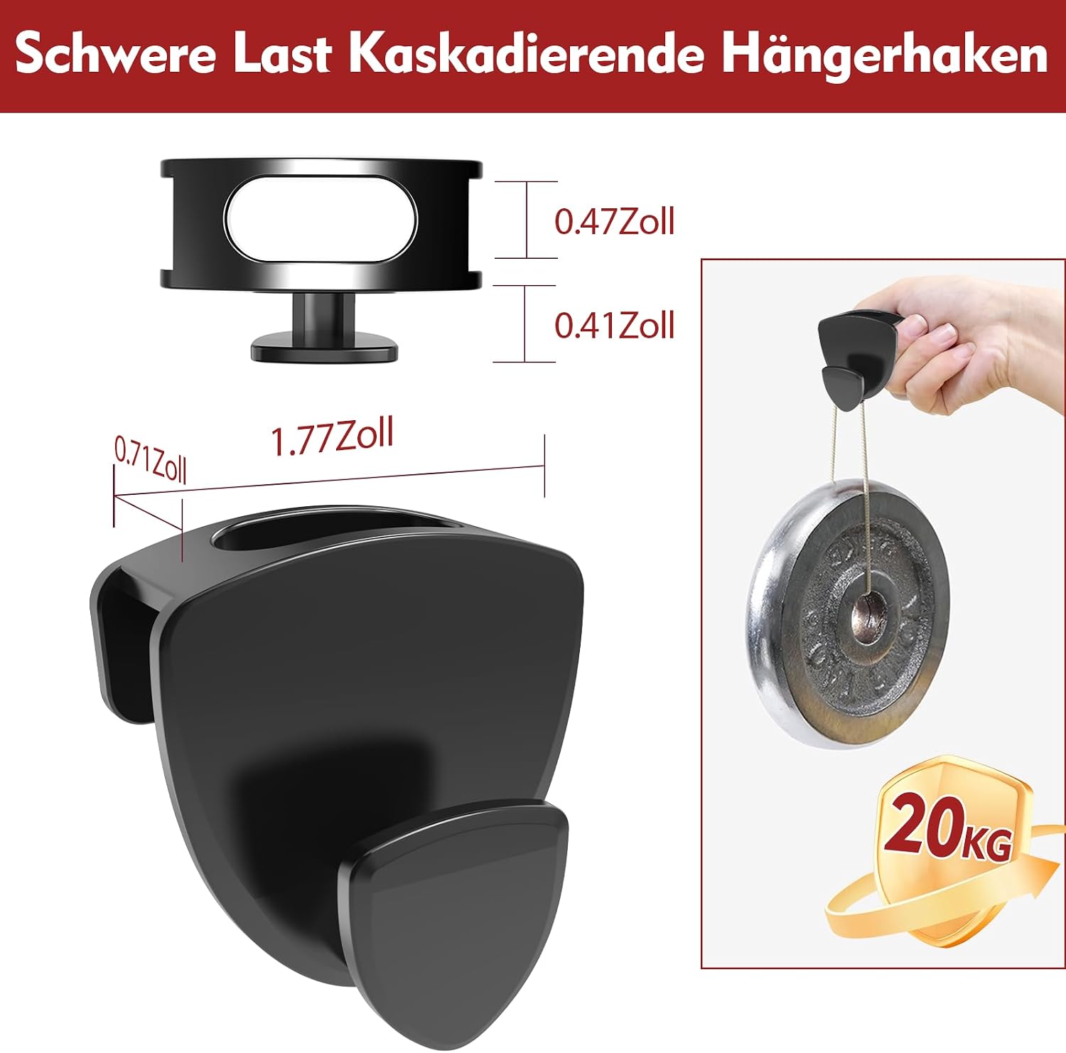 Detalle 2 de Kleiderbügel Organizer 70 Stück bis 20 kg