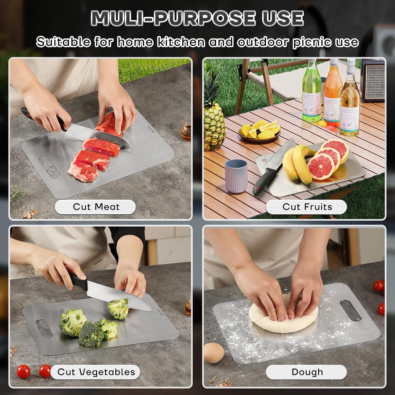 Detalle de Katori Titanium Cutting Board, 9 × 13.5 in
