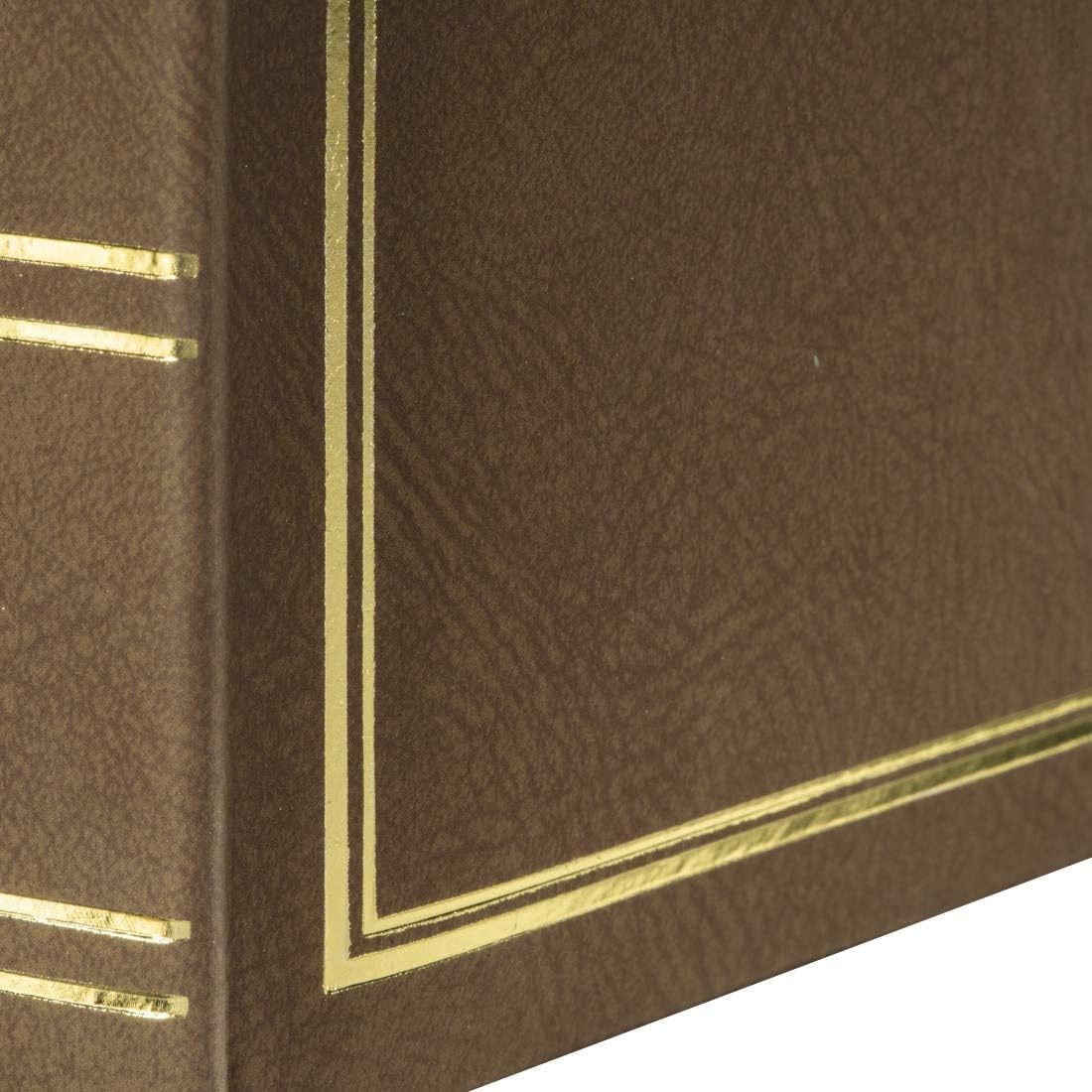 Detalle de Hama London Jumbo Photo Album 30 x 30 cm (80 white pages) Brown – up to 320 10 x 15 cm photos