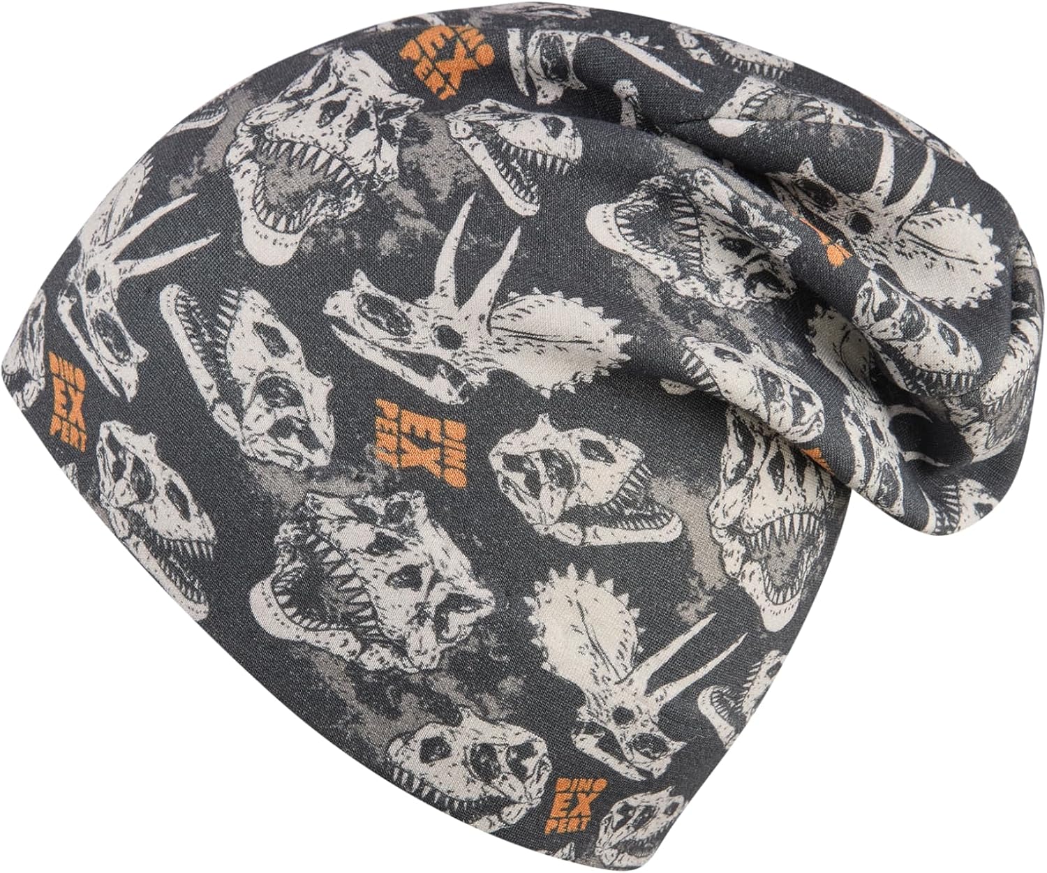 Thumbnail 4 de Sterntaler Jungen Beanie-Mütze Beanie T Rex (dunkelgrau, Größe 51)