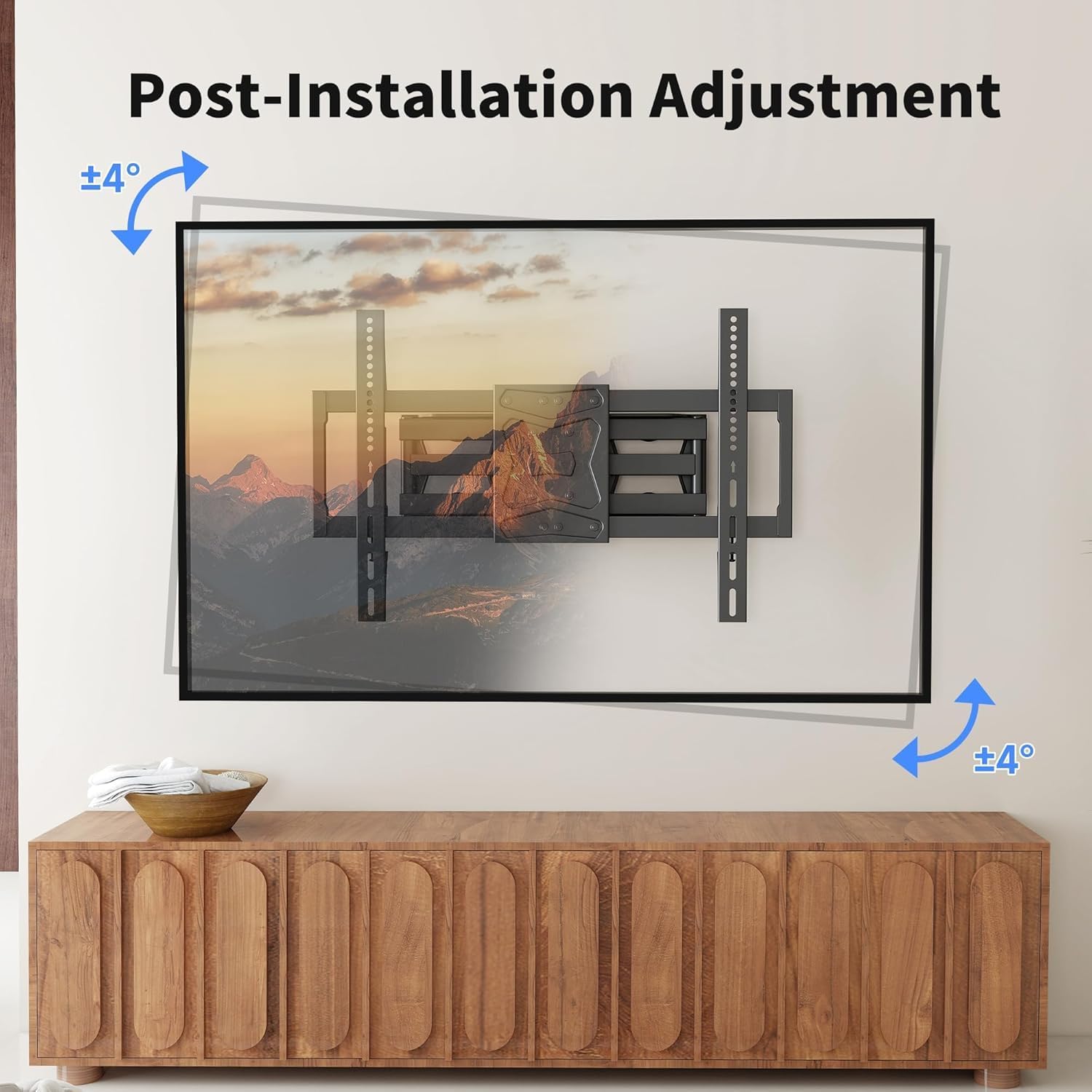 Thumbnail 5 de XINLEI Full Motion TV Wall Mount MA02A for 37–86" TVs up to 60kg