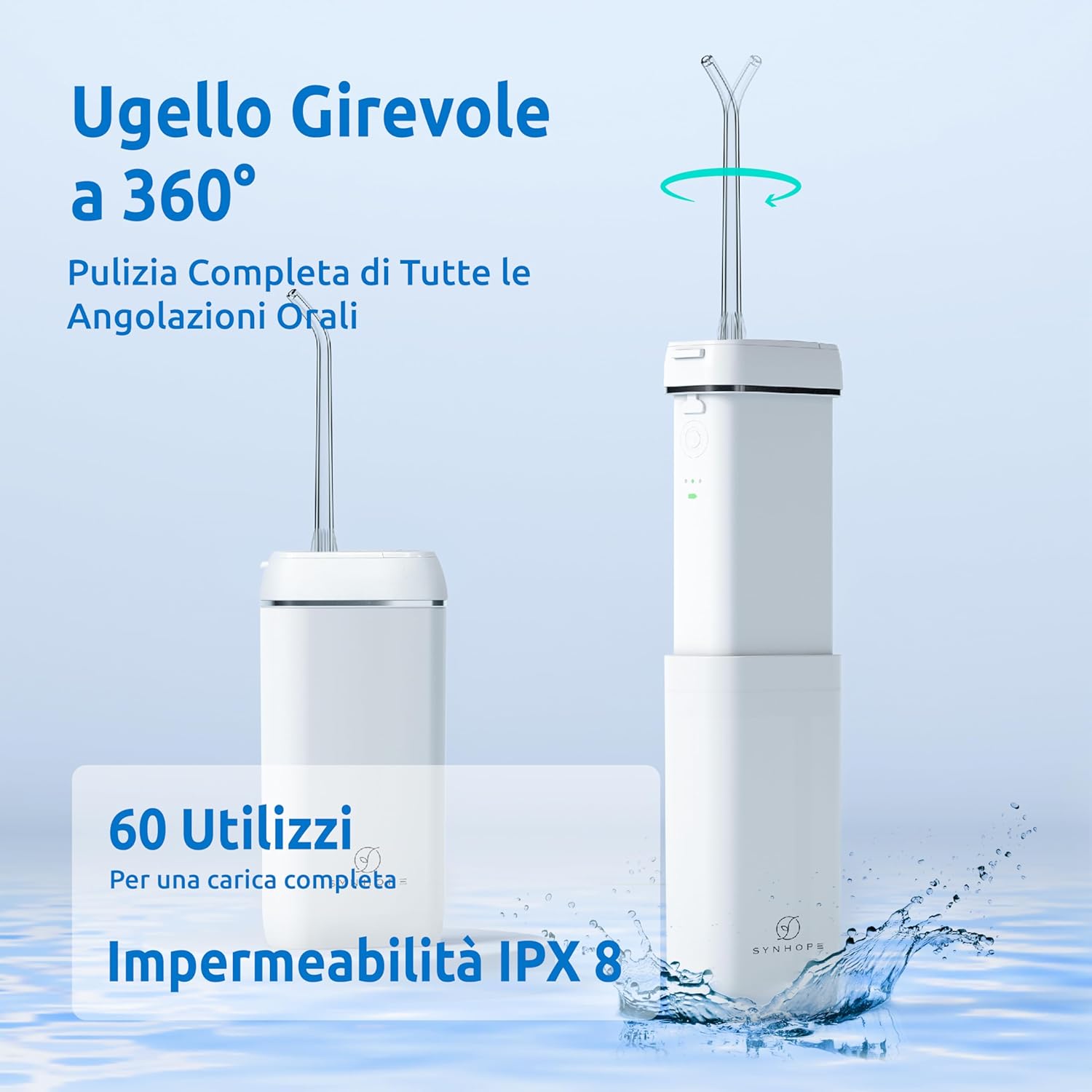 Detalle de SYNHOPE idropulsore dentale cordless 1200