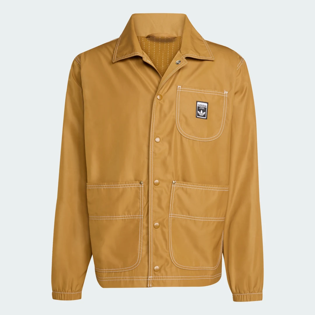 Detalle 2 de Chaqueta Coach Wabash Regular de Adidas — estilo práctico en color Marrón