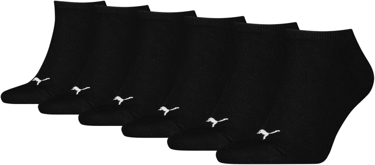 Detalle de PUMA Calzini Pacco da 3 Unisex-Adulto: cotone riciclato, comfort quotidiano