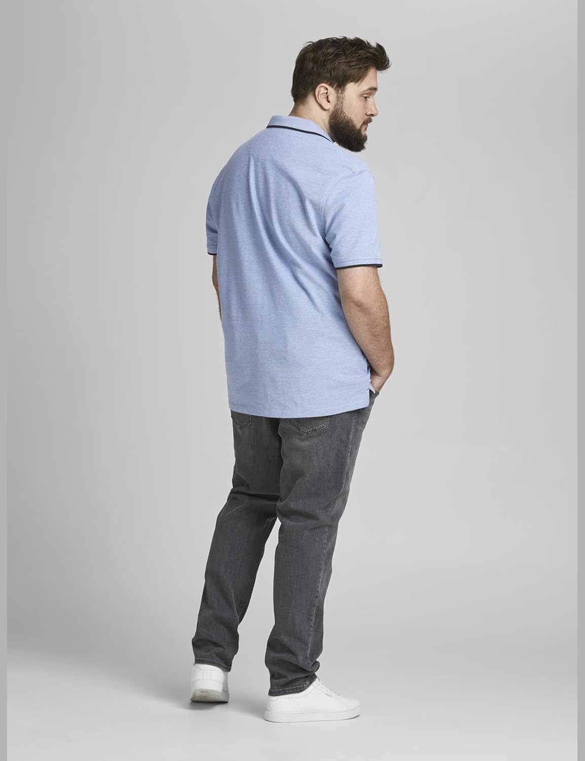 Thumbnail 2 de Jack & Jones Herren Jjepaulos Polohemd mit regulärer Passform (1er Pack)