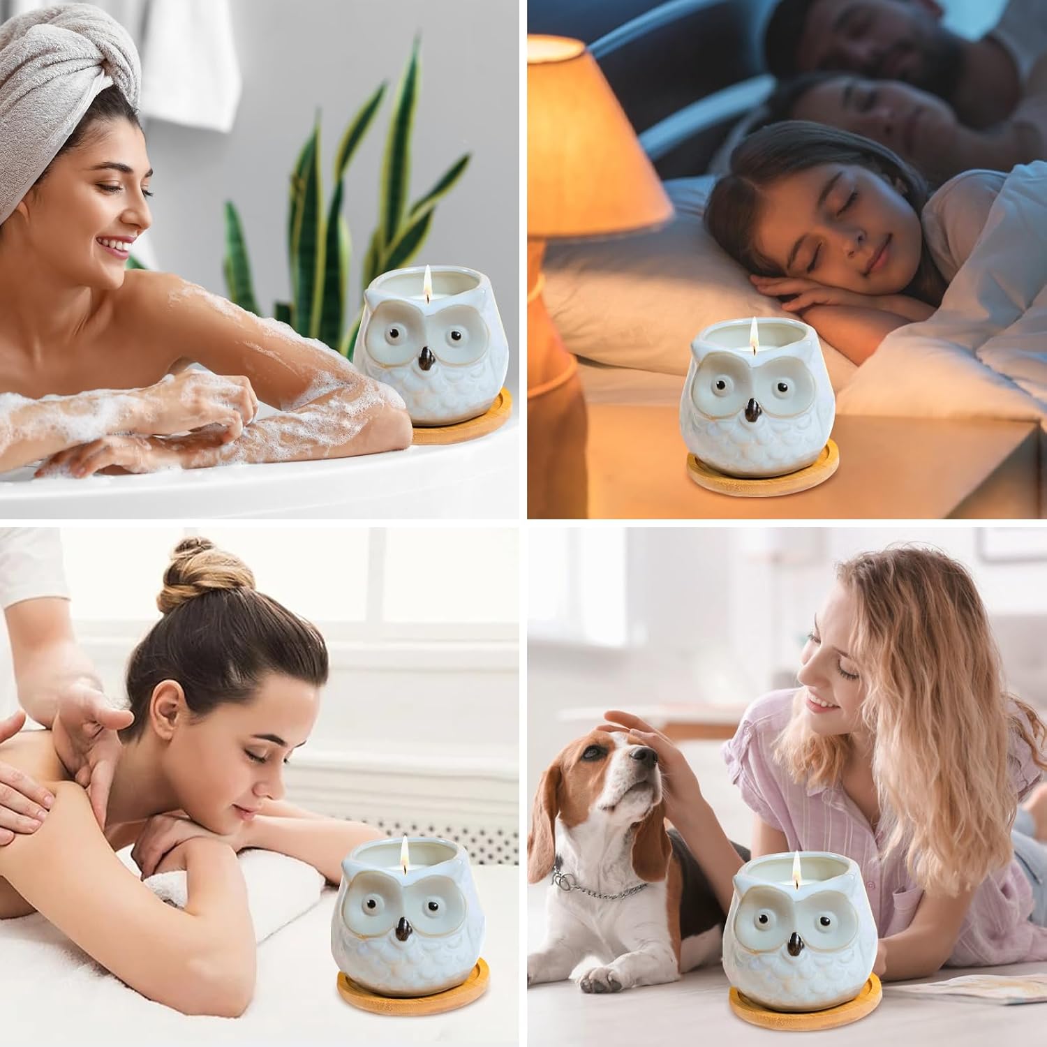 Detalle de Fpathway Enchanting Owl Scented Candle