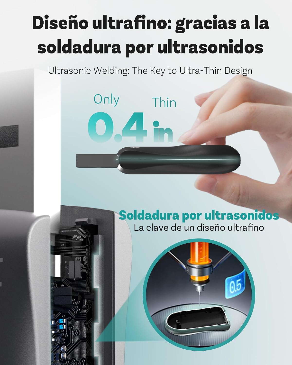 Thumbnail 5 de Ottocast Mini Flow adaptador CarPlay inalámbrico