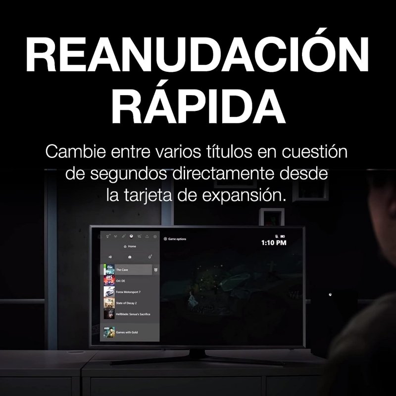 Detalle 2 de Seagate Expansion Card para Xbox Series X/S 2TB SSD — ampliación rápida y fiable de almacenamiento