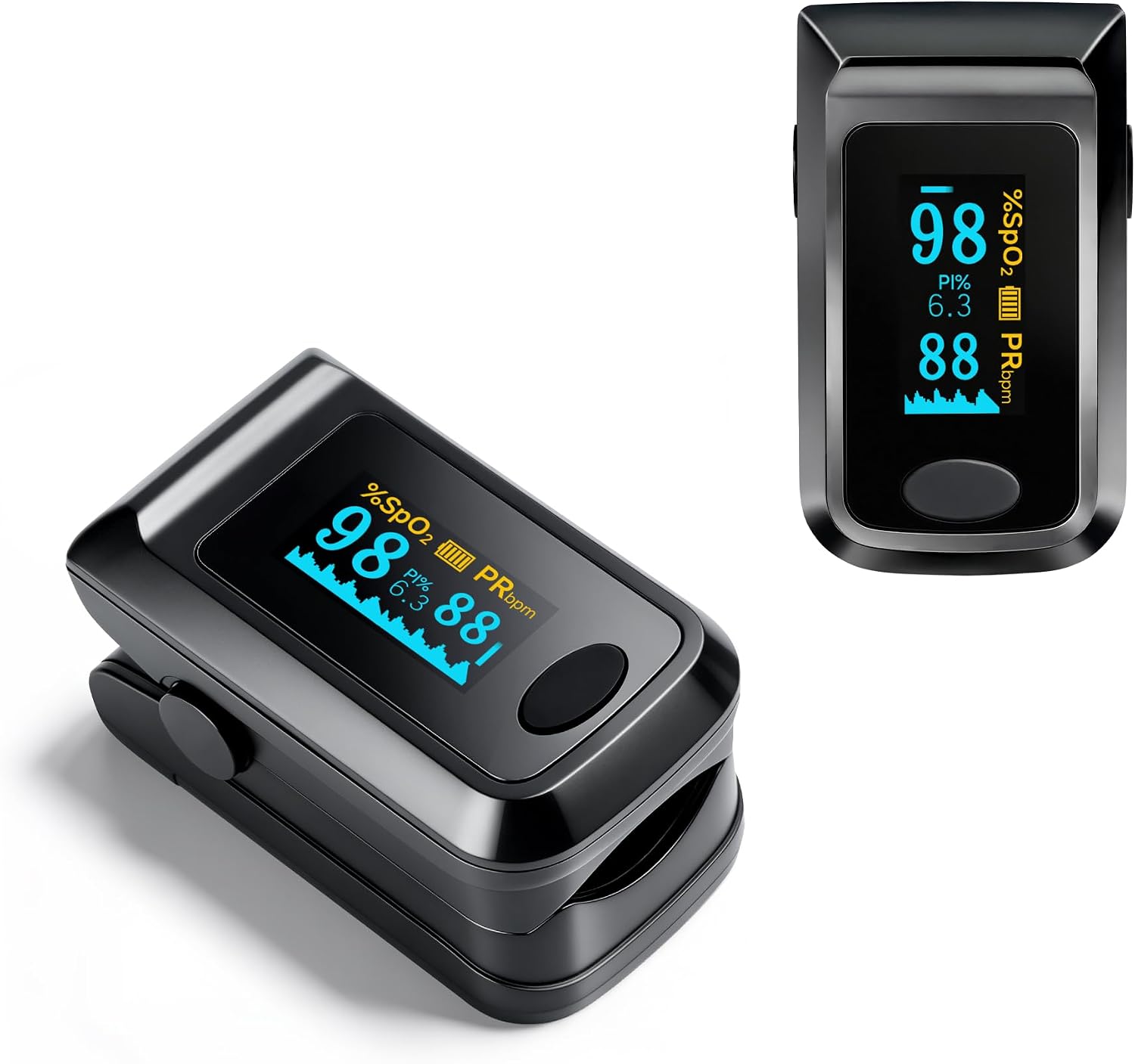 Detalle de Keanor 331 Fingertip Pulse Oximeter with 4-Way OLED Display