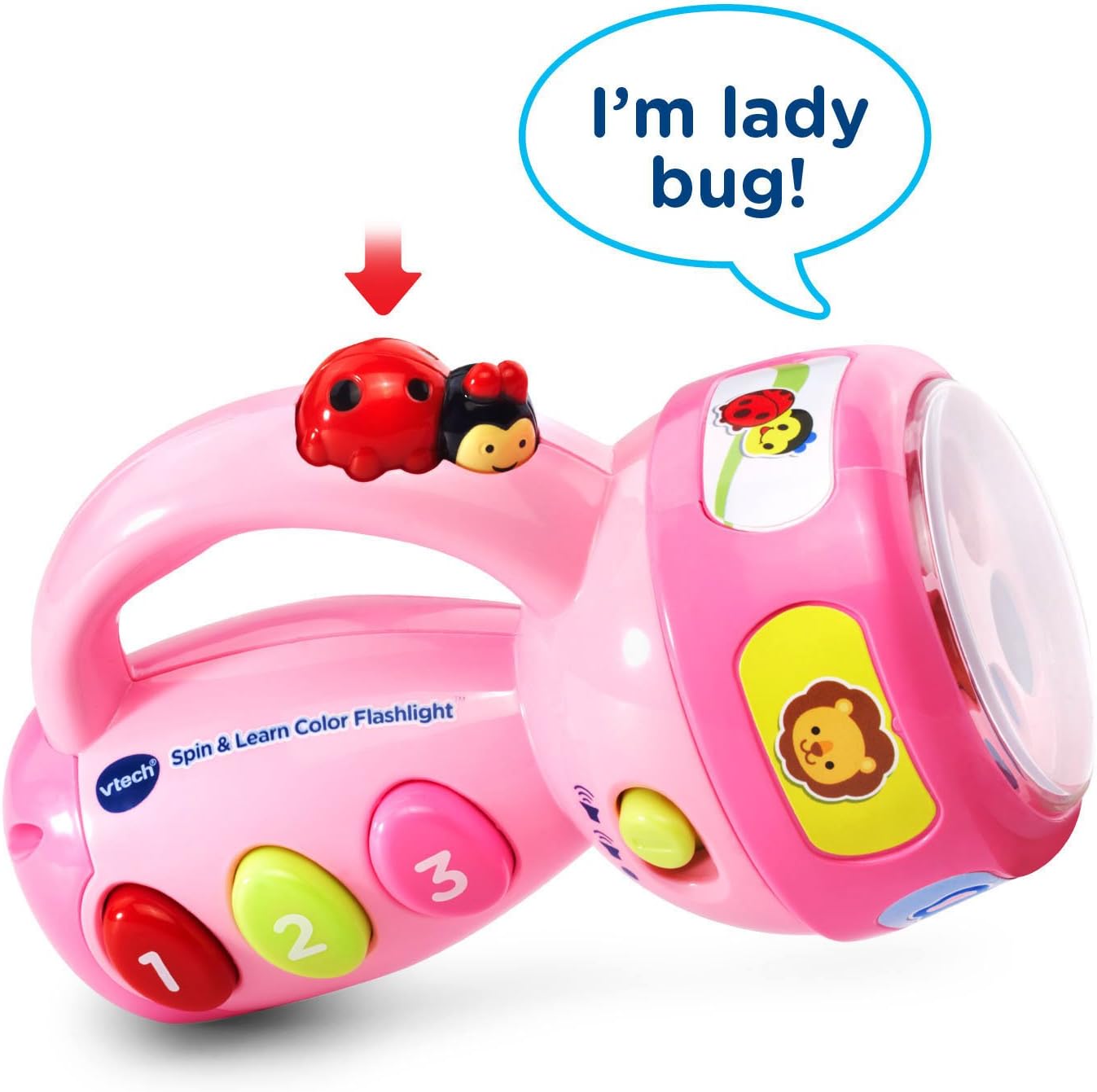 Detalle 2 de VTech Spin and Learn Color Flashlight 5-Color