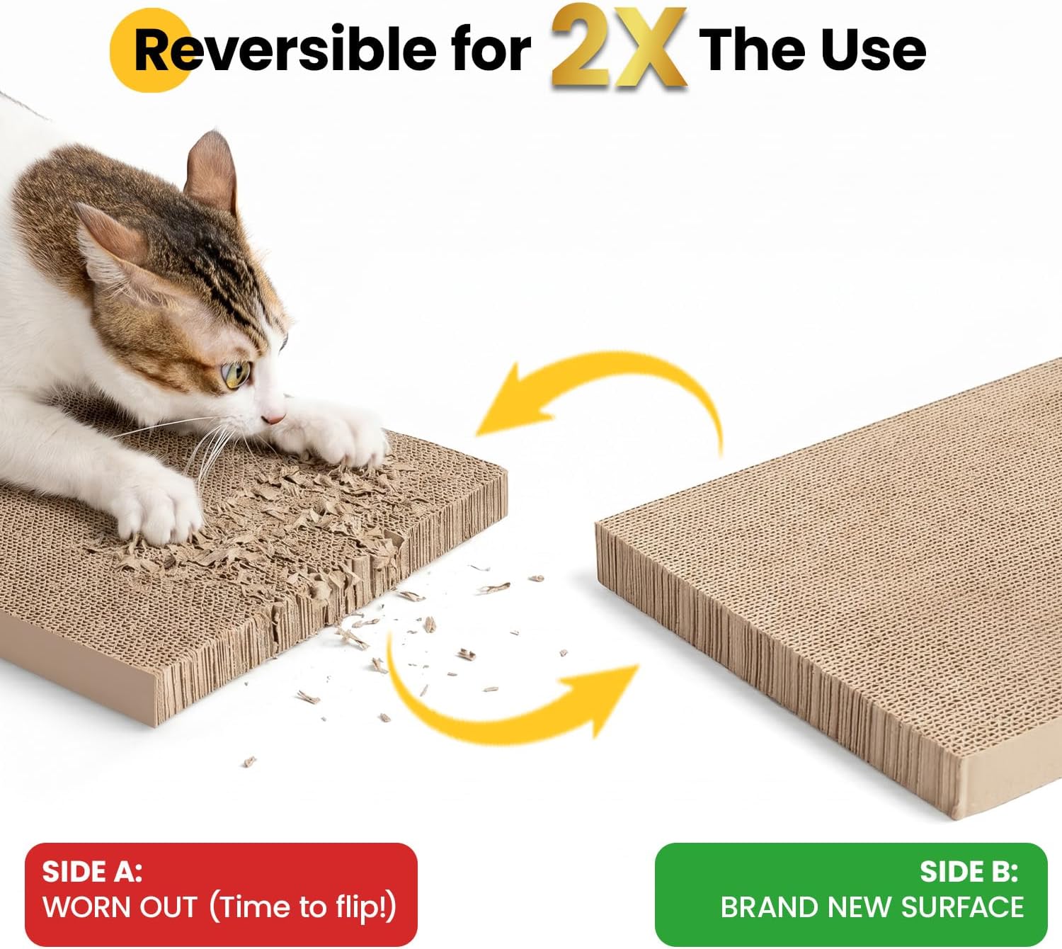 Thumbnail 6 de Cat scratching board for indoor cats 41x24cm