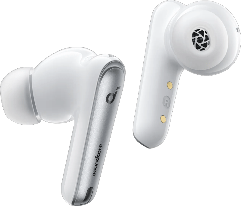 Detalle de Soundcore Liberty 4 NC Weiß mit 60 Stunden Kopfhörer