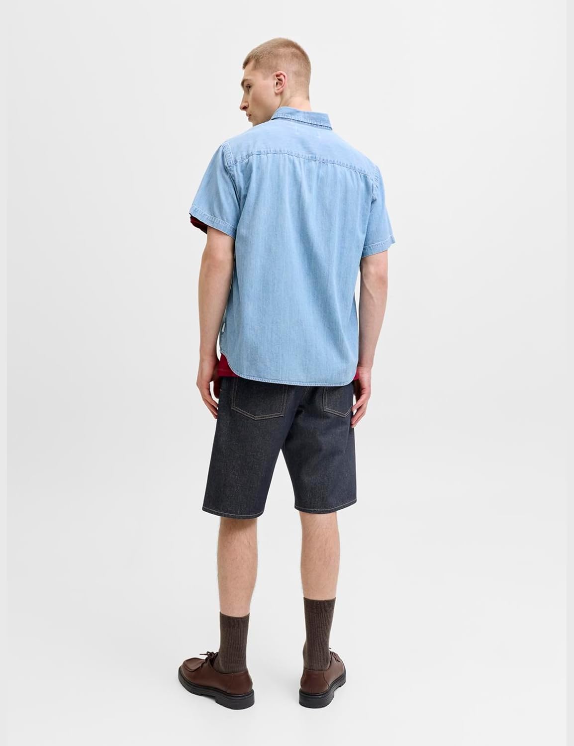 Detalle 2 de Jack & Jones JJialex JJOriginal Shorts Am 300 SN: shorts casual per stile urbano e comfort estivo