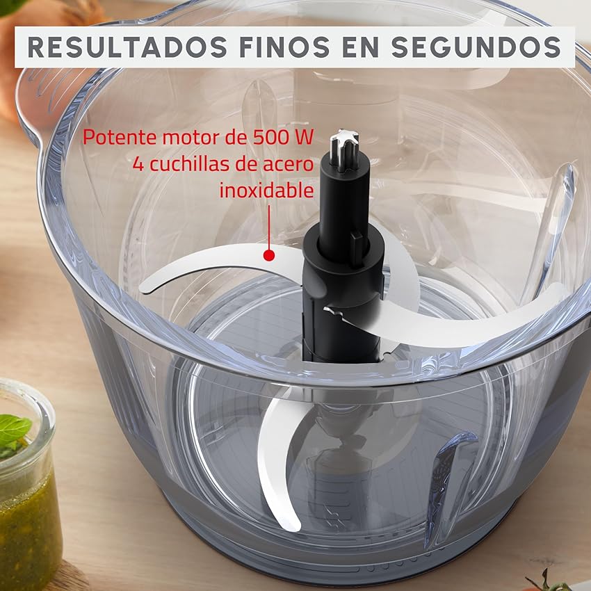 Thumbnail 4 de Moulinex Choppeo picadora eléctrica 2 L, 500 W 🍽️