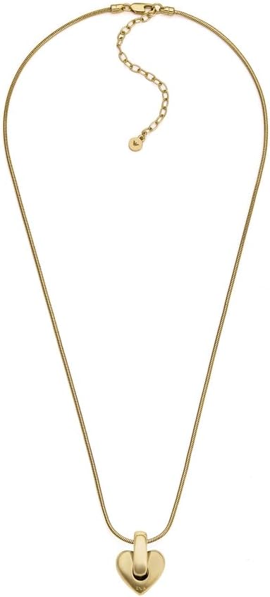 Thumbnail 6 de Emporio Armani Collana da donna in ottone con chiusura a moschettone dorata
