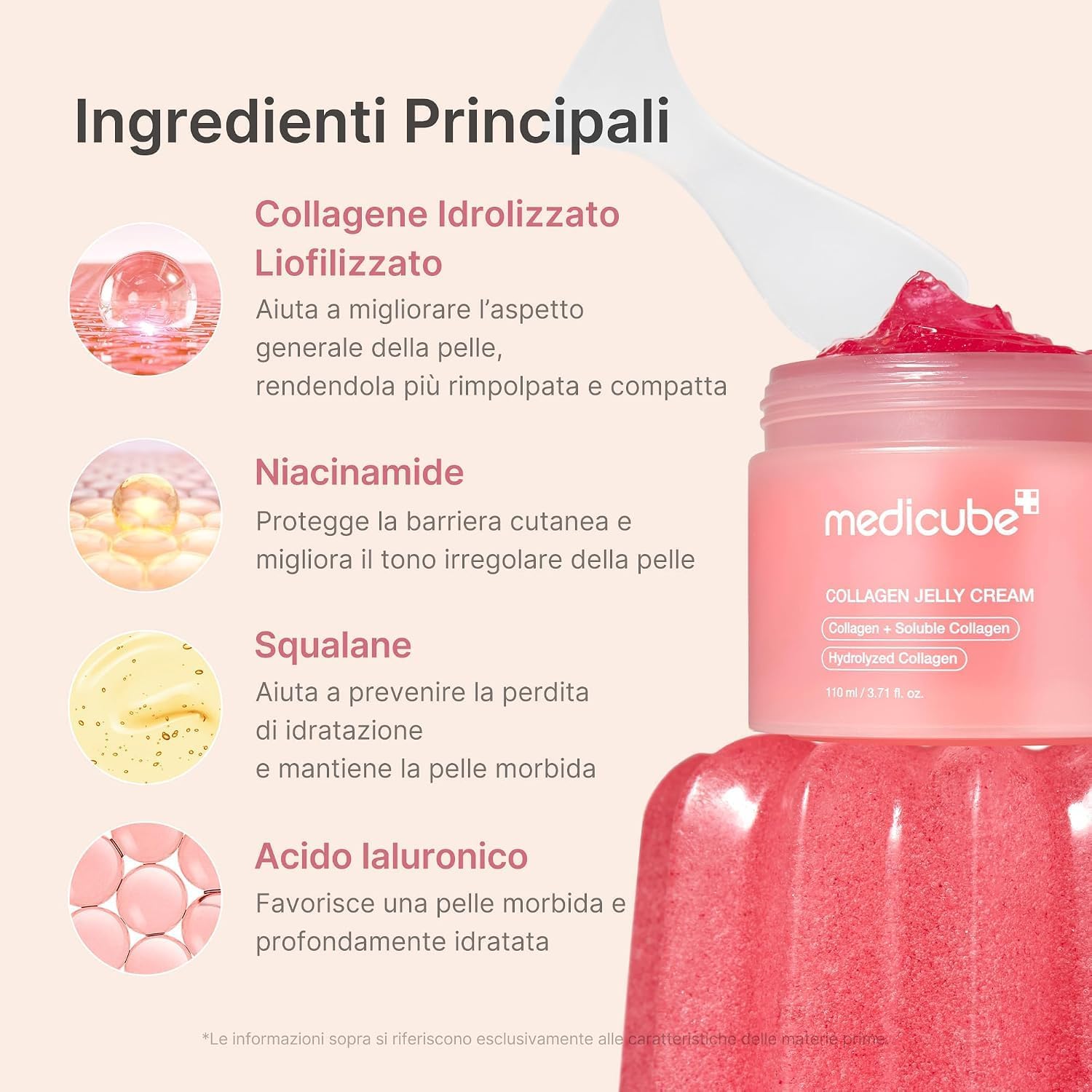 Detalle 2 de medicube Collagen Jelly Cream: brillantezza, idratazione e supporto all’elasticità