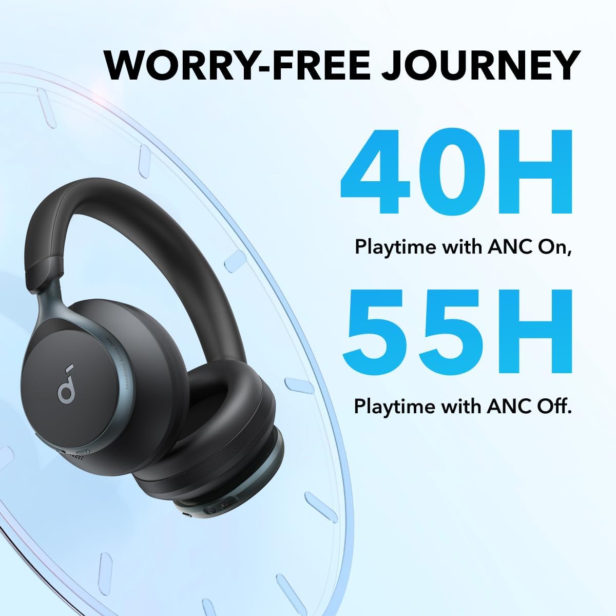Thumbnail 4 de Soundcore Space One 40H ANC Headphones
