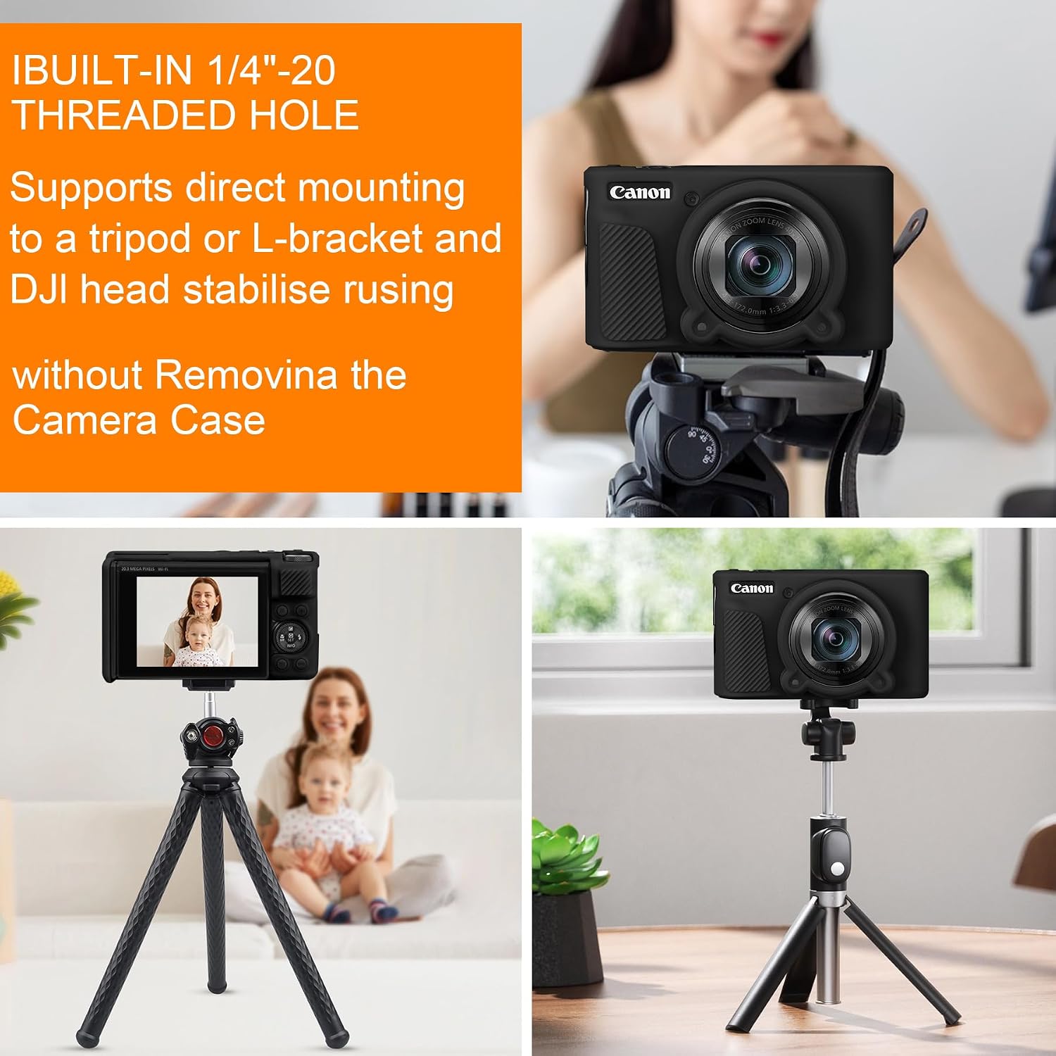 Thumbnail 6 de Elonbo Silicone Case for Canon PowerShot SX740 HS / SX730