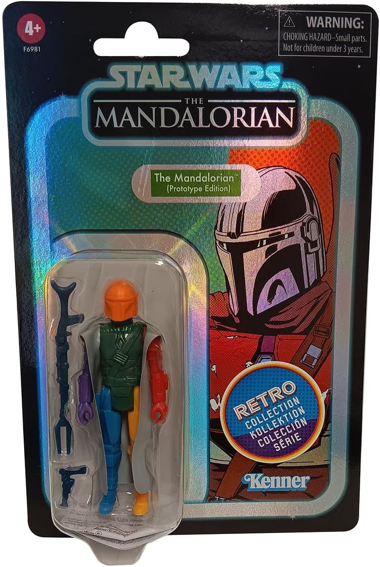 Detalle de Star Wars F69815L2 The Mandalorian Prototype Edition Figure, 9.5 cm