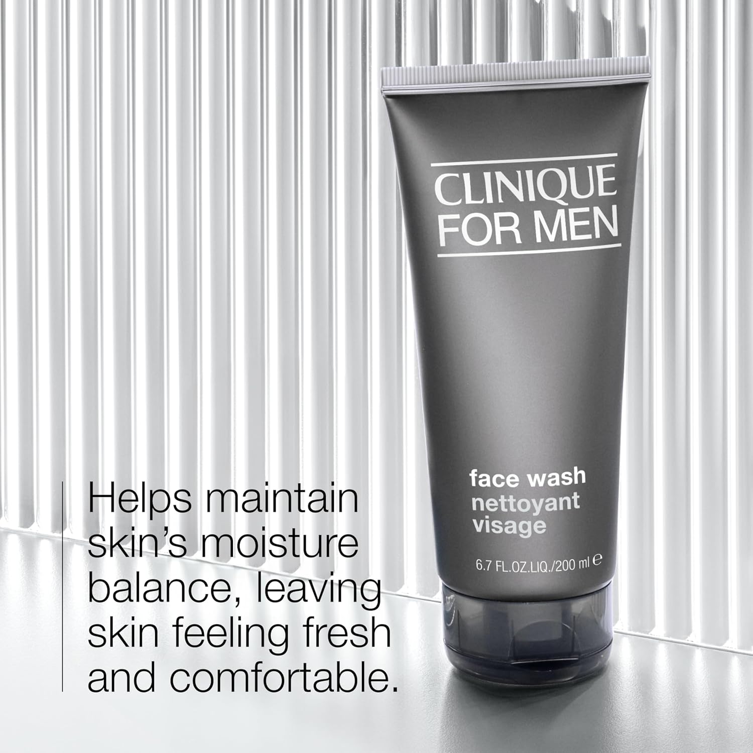 Thumbnail 1 de Clinique For Men Face Wash for Normal to Dry Skin with Aloe Vera – A Prudent Daily Cleanser