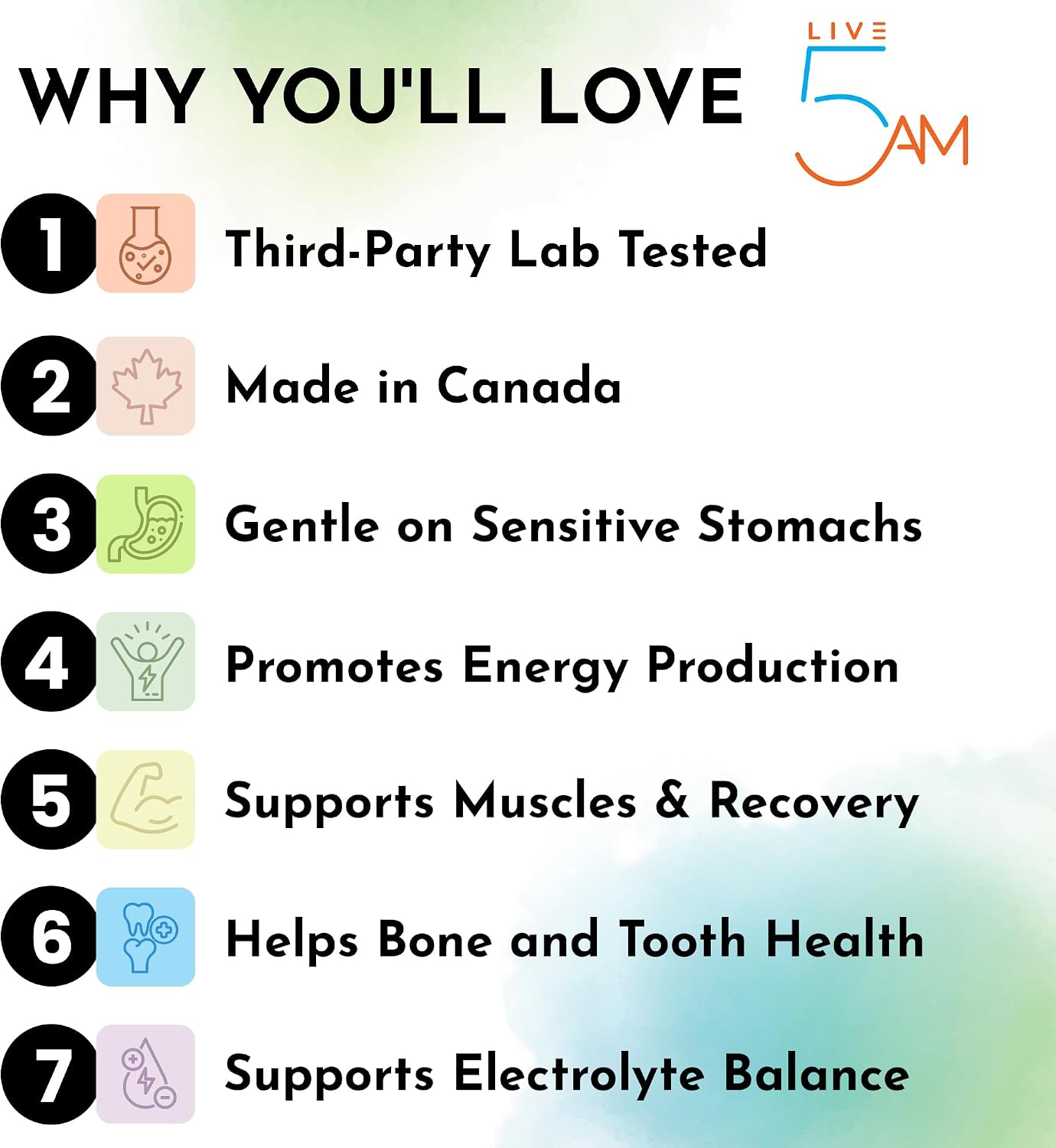 Thumbnail 1 de Live 5AM MLT-48|120 Magnesium L-Threonate, 120 Capsules, 144 mg