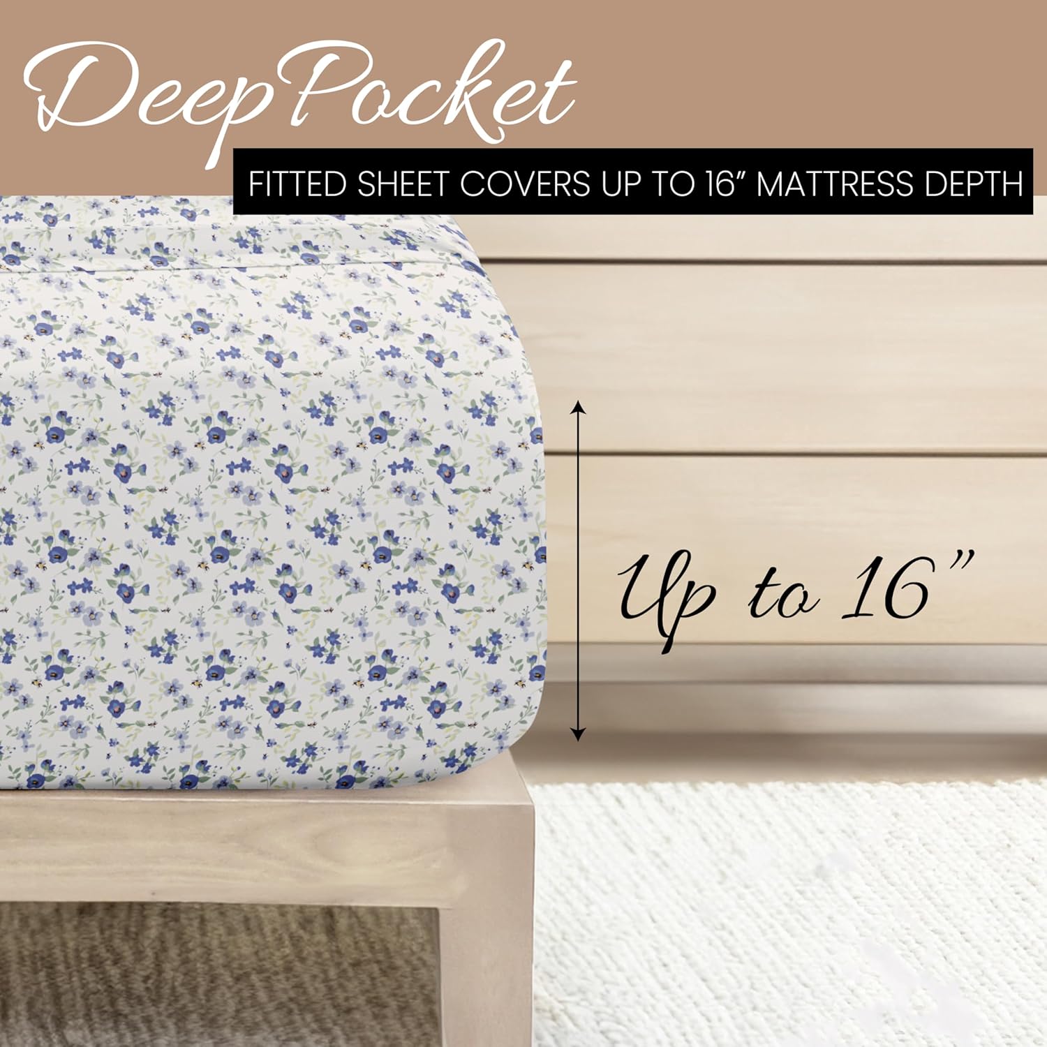 Thumbnail 6 de Linen Market 16" Queen Sheet Set