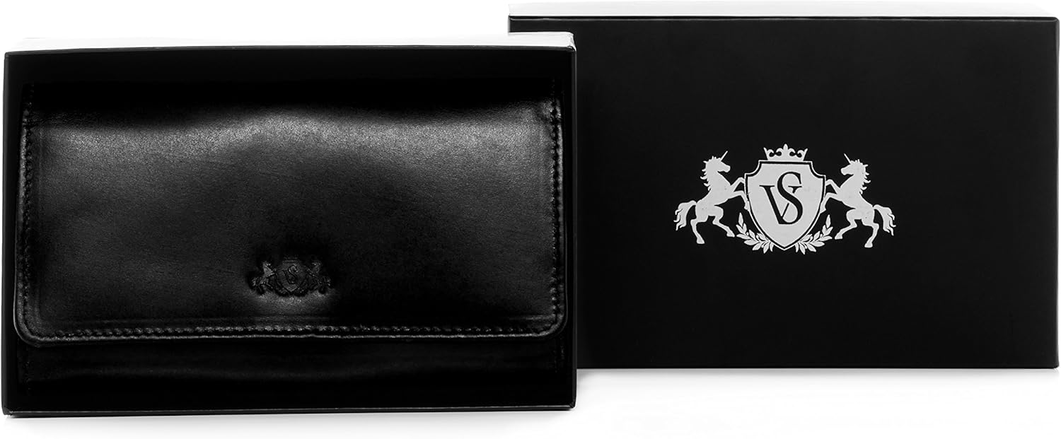 Detalle 2 de SID & VAIN Combi Kellner-Geldbörse Aberdeen – Echtleder, handgefertigt, Gastronomie-Holster
