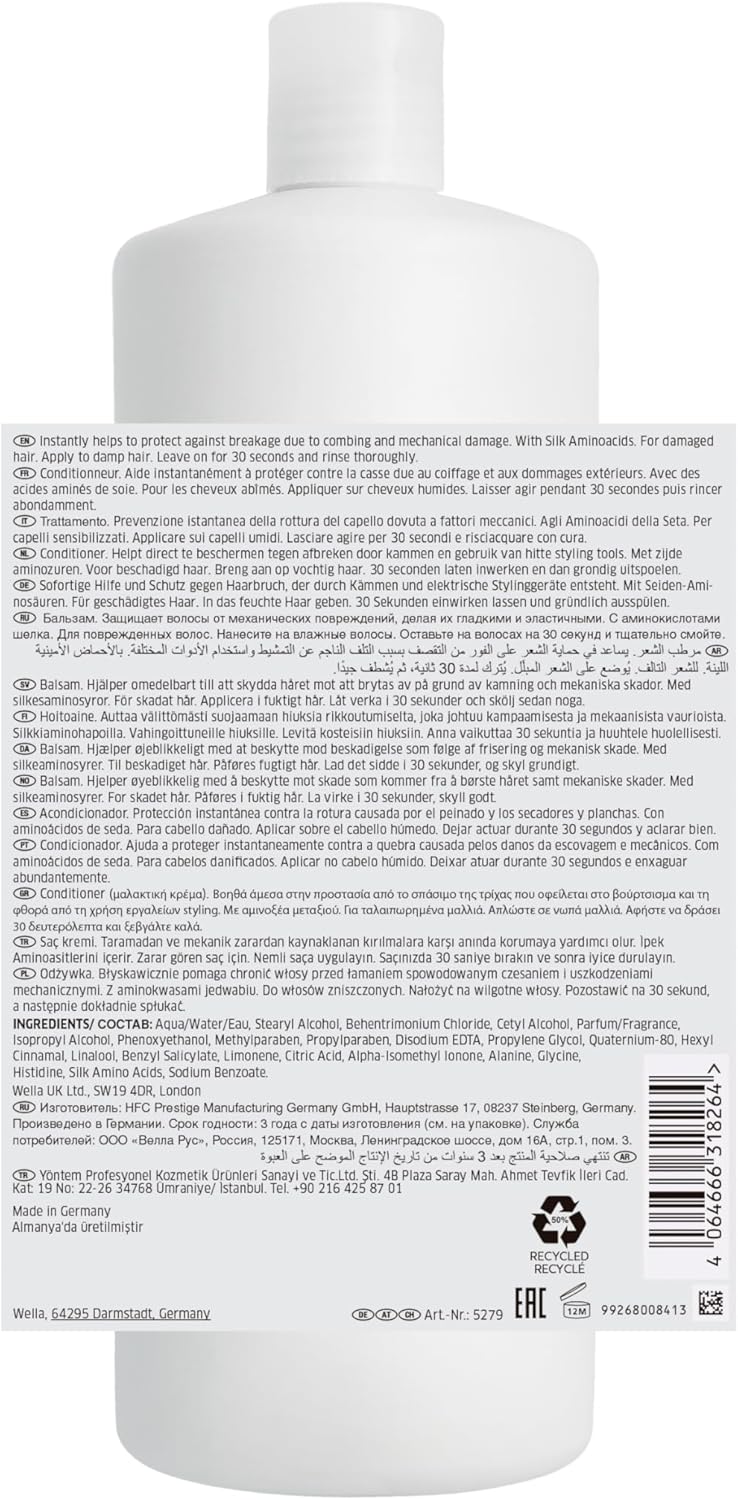 Thumbnail 1 de Wella Professionals Fusion Intense Repair Conditioner for dry, damaged hair