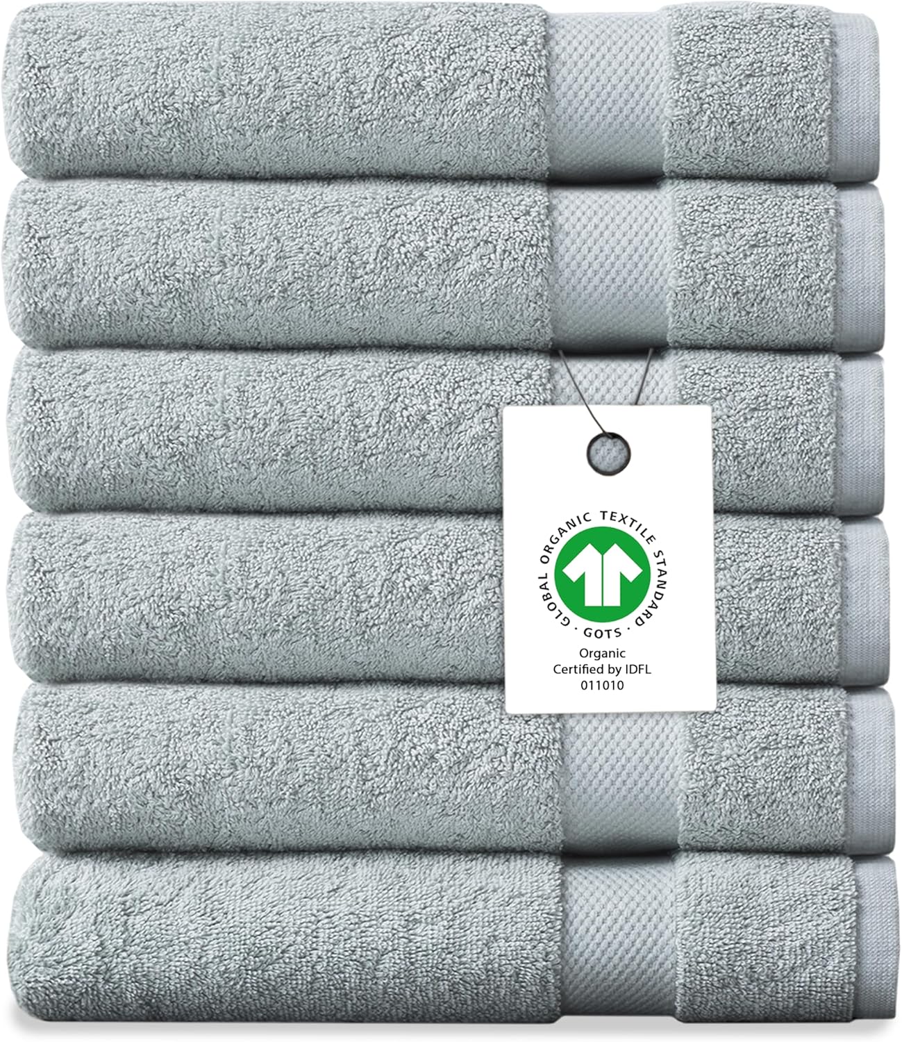 Detalle de Delara Organic Cotton Washcloths 650 GSM