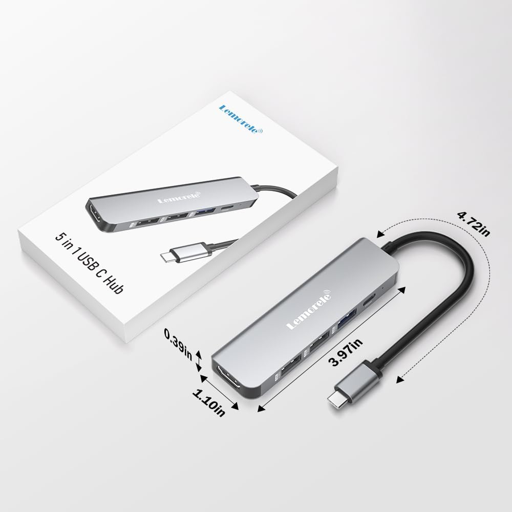 Thumbnail 6 de Lemorele USB-C Hub 100W PD