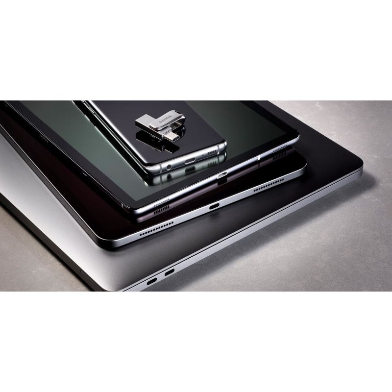 Thumbnail 2 de SanDisk Ultra Dual Drive Luxe 64GB (USB-C/USB 3.2) Plata