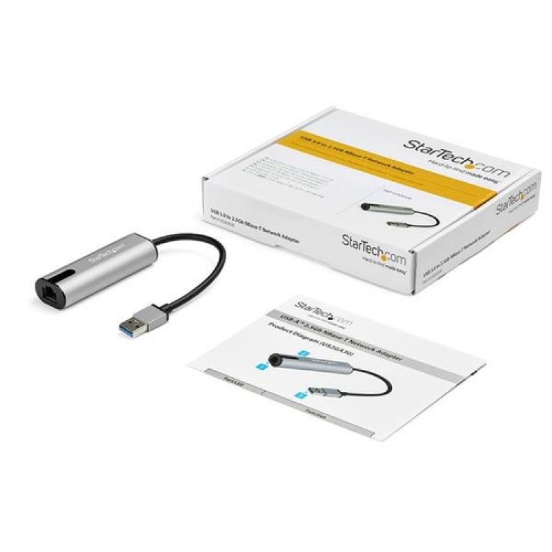 Thumbnail 2 de Startech LAN-2.5GBASE-T Adaptador USB-A a RJ45 2,5 Gb/s 📡