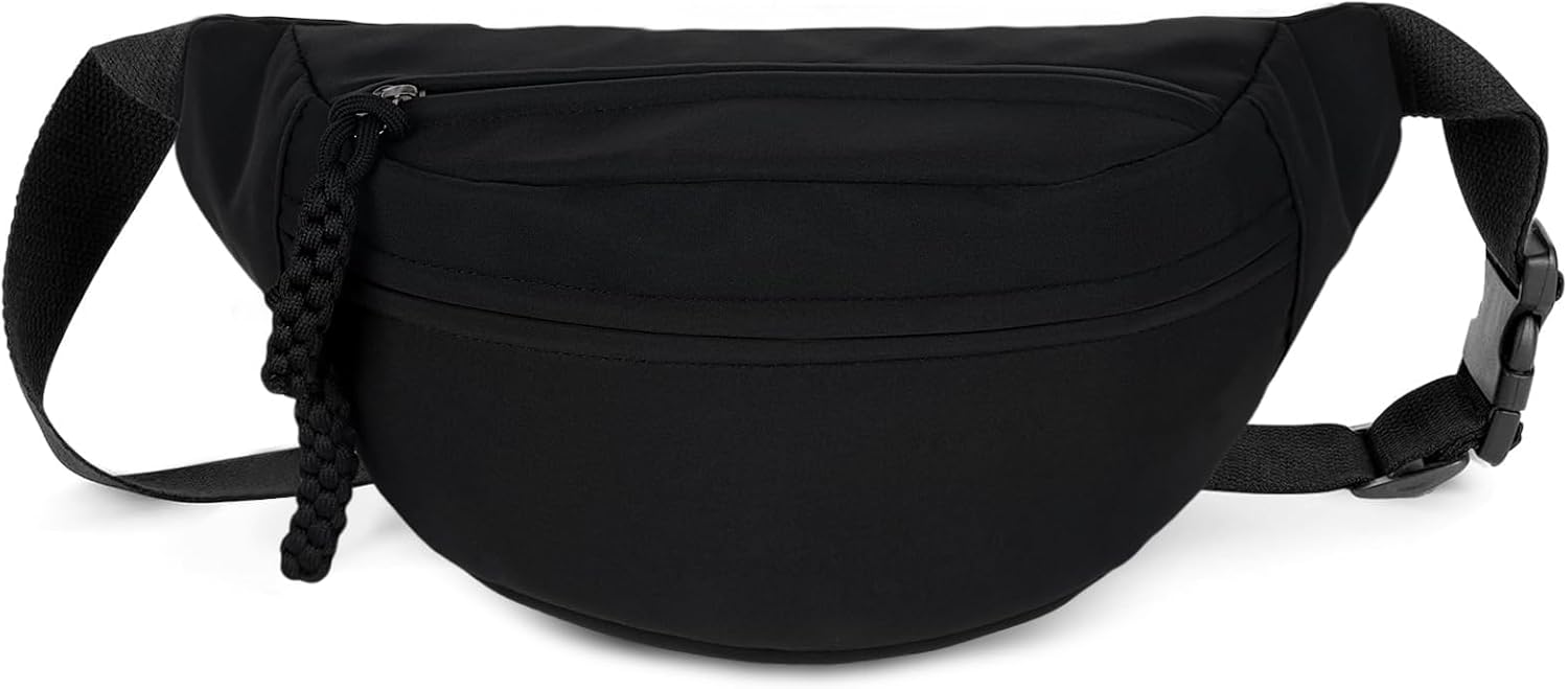 Detalle de Aucuu Marsupio Donna Uomo in Nylon – versatile e pratico marsupio a fascia