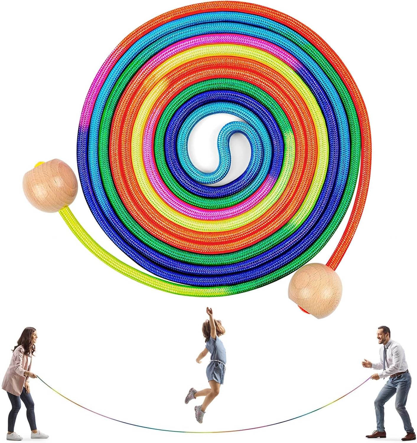Detalle de flintronic 16 ft kids long jump rope