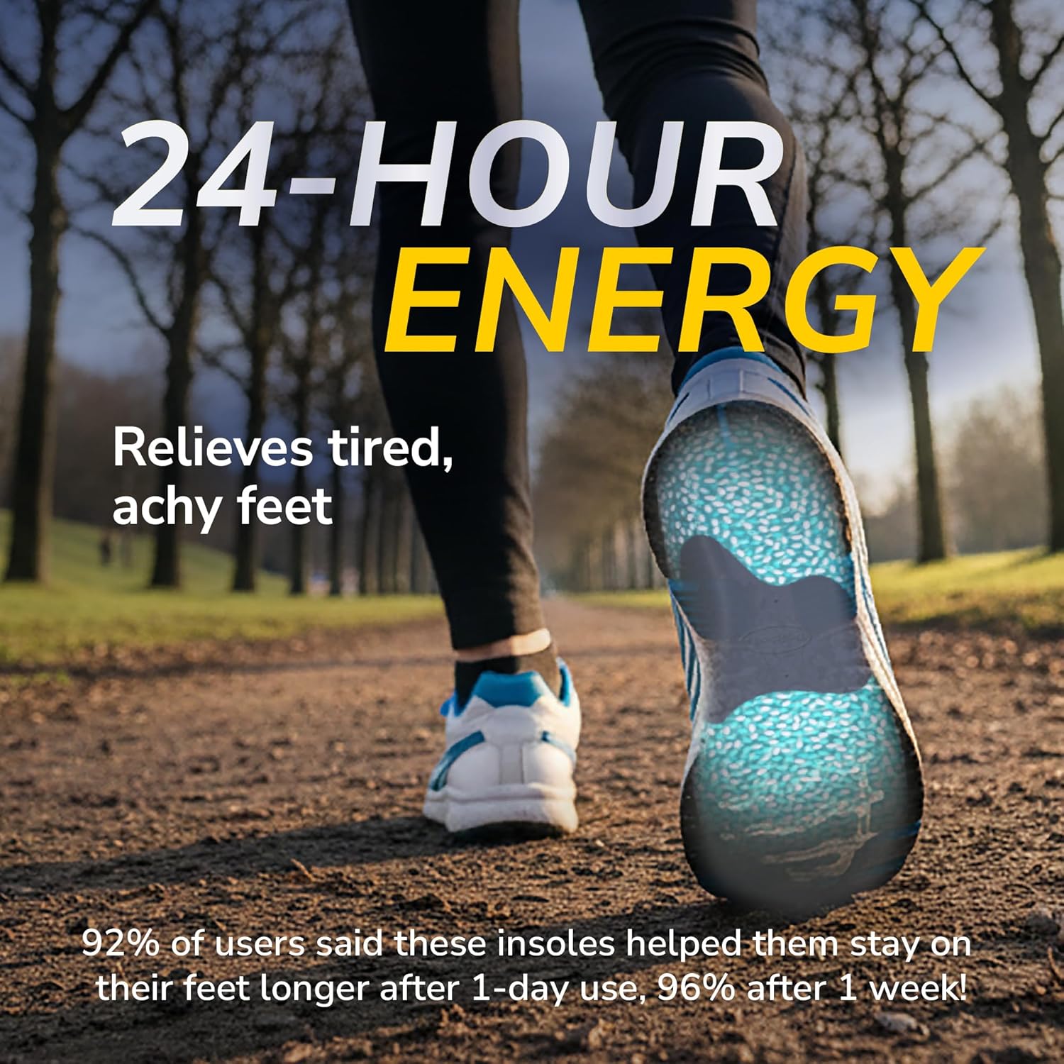 Thumbnail 1 de Dr. Scholl's 24-Hour Energy Multipurpose Insoles for UK 3–7: Energy and Comfort Step by Step