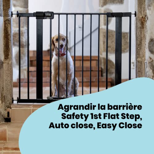 Thumbnail 1 de Safety 1st Easy Close Metal Rallonge de Barrière 7 cm, Noir
