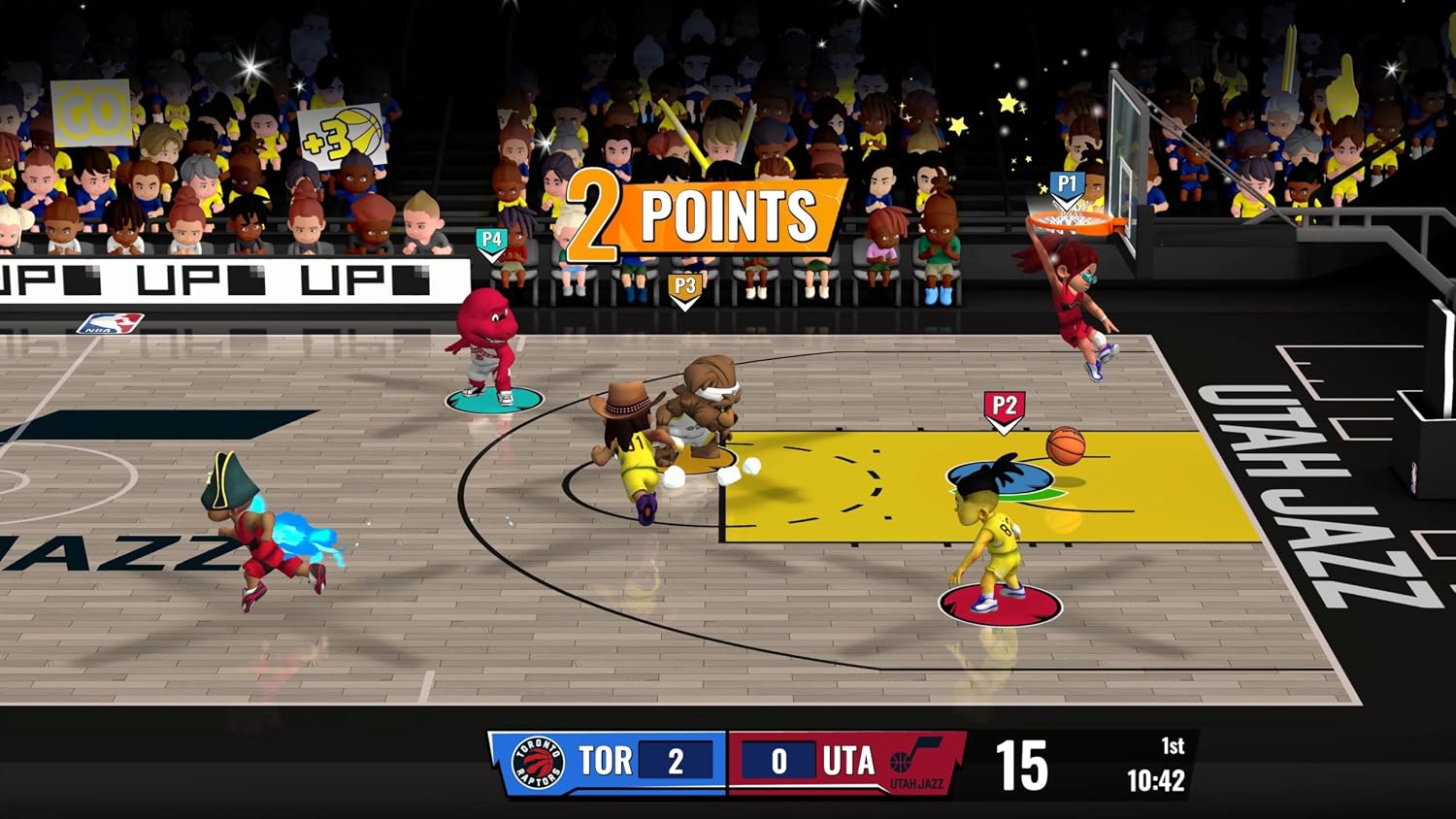 Thumbnail 4 de NBA Bounce für Xbox (englische Version) – Korbspiel für Schießen, Dunks und Blocks
