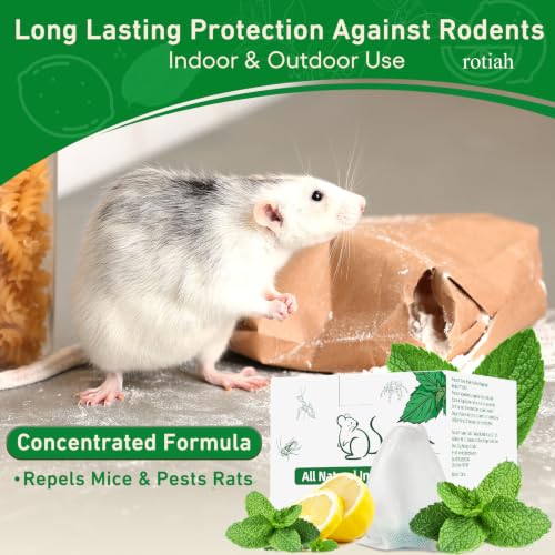 Thumbnail 6 de ROTIAH Pest Rodent Repellent Peppermint Oil, 24 Pack