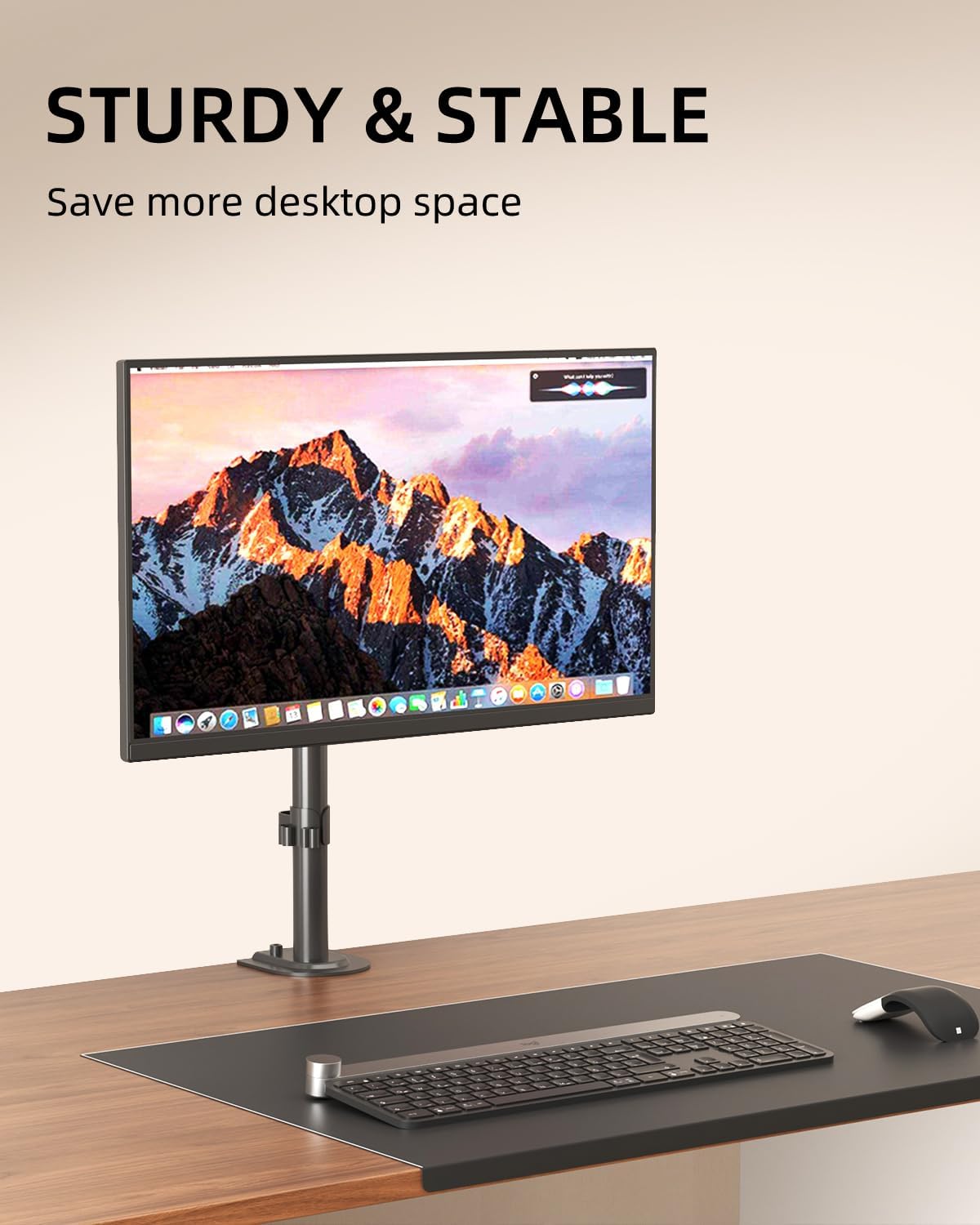 Detalle de Suptek MD6401 supporto per monitor da braccio con inclinazione e rotazione per schermi 13–27" VESA 75x75 / 100x100