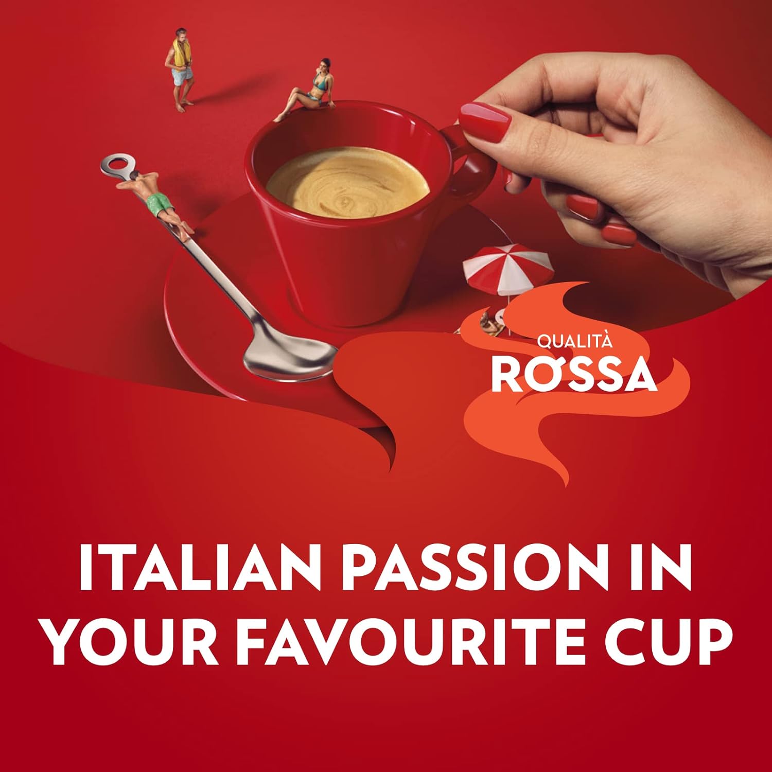 Thumbnail 1 de Lavazza Qualità Rossa – Arabica & Robusta Kaffeebohnen, 1 Kg