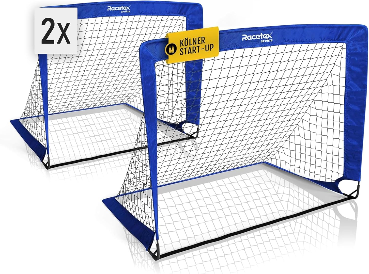 Racetex 2er Fußballtor Set für Kinder