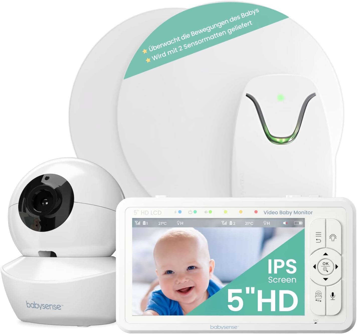 Detalle de True Sleep HD Video-Babyphone 5-Zoll