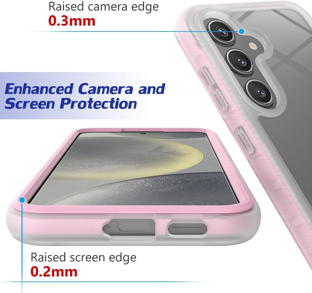 Thumbnail 5 de Puxicu Acrylic 2-in-1 Case for Samsung Galaxy S24, Light Pink