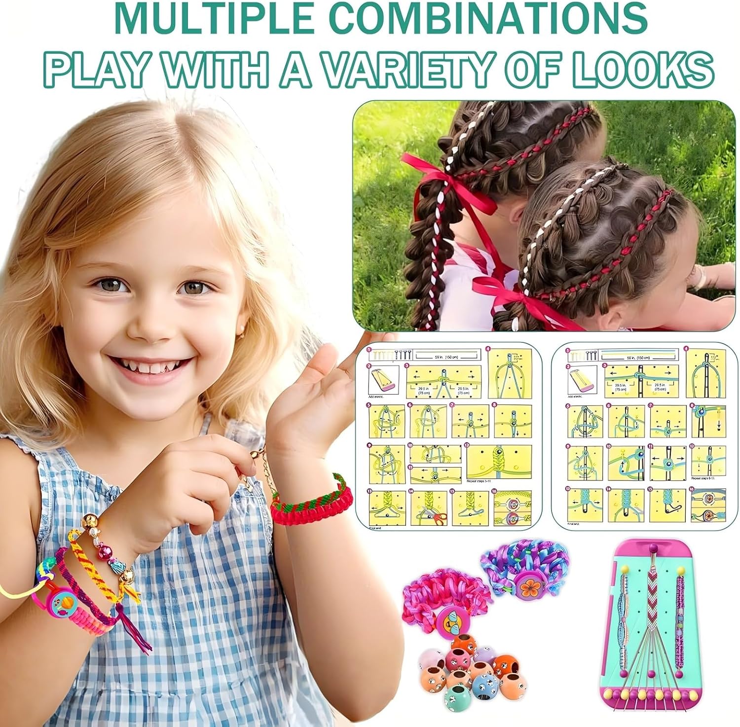Detalle 2 de Yebebao Friendship Bracelet Kit 30 Pieces