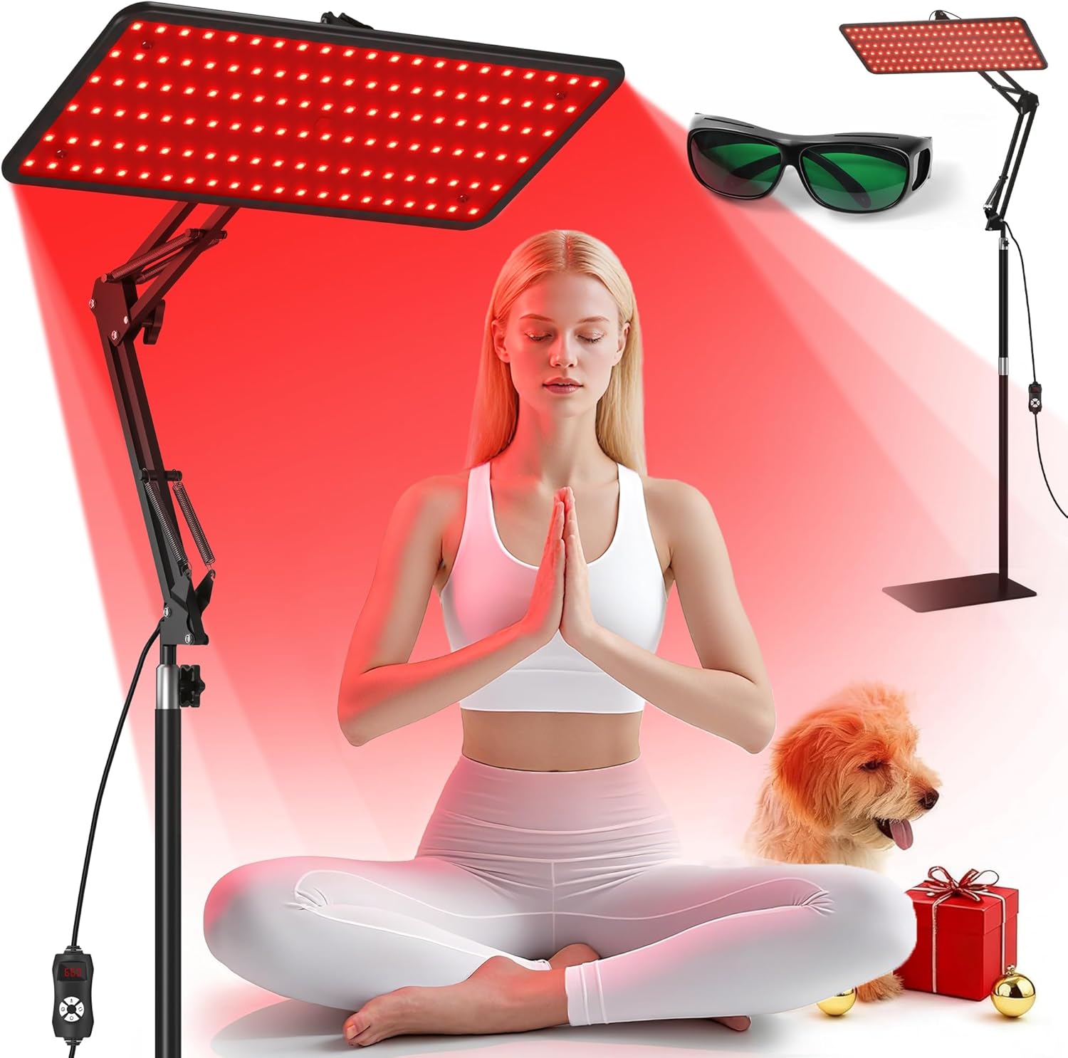 Infrared red light therapy lamp 660nm