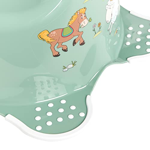 Thumbnail 4 de keeeper Orinal infantil Funny Farm Adam (18 meses a 3 años), antideslizante verde Nordic