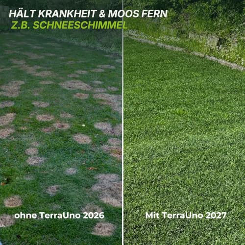Detalle 2 de TerraUno Premium Herbstdünger Rasen – 20 kg für 1000 m², sofortige Grünwirkung, 60 Tage Langzeitwirkung