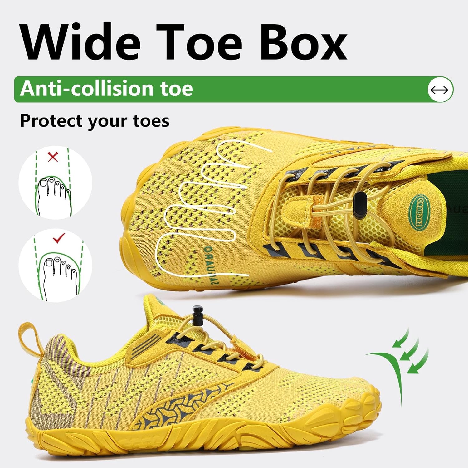 Thumbnail 1 de SAGUARO Barfußschuhe Unisex – minimalistische Fitness-, Trail- und Outdoor-Schuhe (Gr. 36–48)