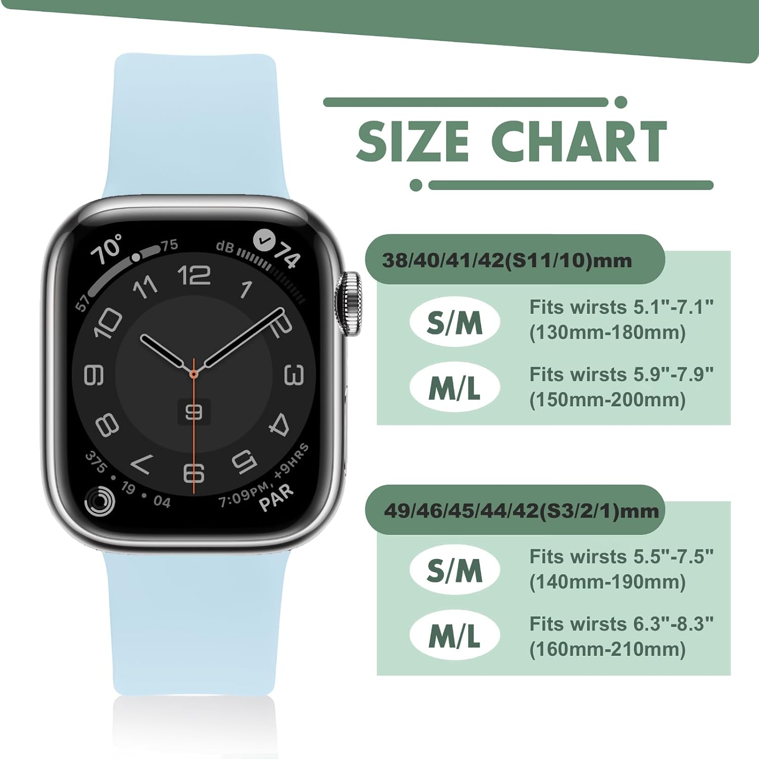 Thumbnail 6 de Tighesen Apple Watch Band Silicone
